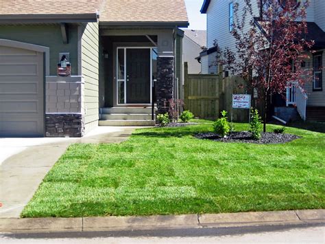 General Landscaping Calgary Front Yard - Morgan K Landscapes