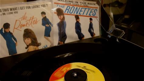 The Ronettes - Walking In The Rain 1964 - YouTube