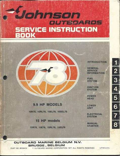 Johnson 4HP Outboard Operators Manual 1988 - OUTBOARD MANUALS.net