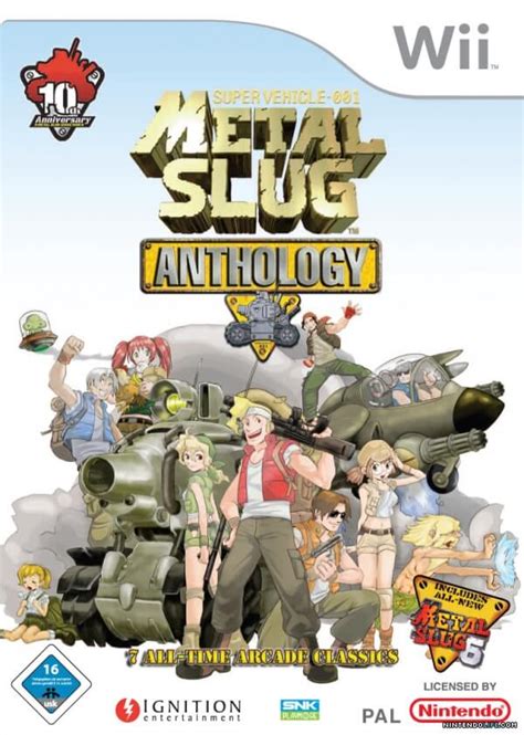 Metal Slug Anthology ROM - Nintendo Wii Game