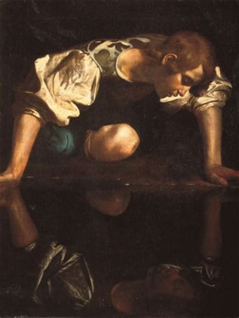 Narcissus Painting Caravaggio