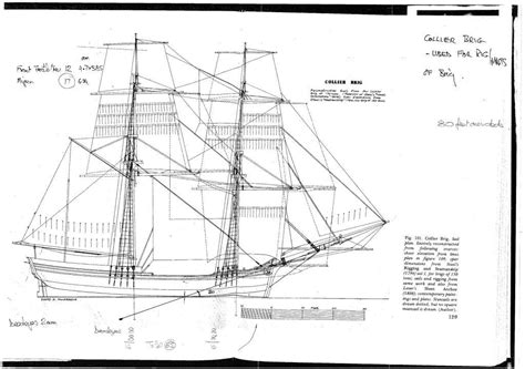 Brigantine Ship Diagram