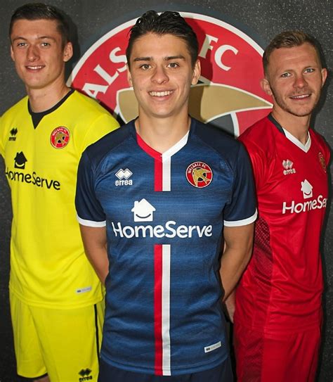 Walsall FC New Shirt 2018-19 | Football Kit News| New Soccer Jerseys ...