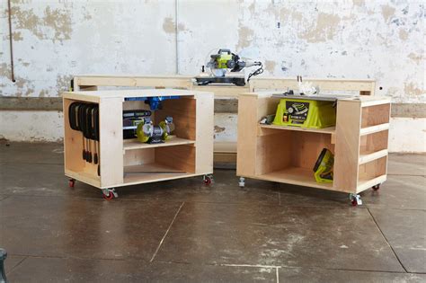 Ana White | Ultimate Roll Away Workbench System for Ryobi Blogger Build ...