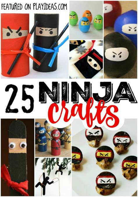 25 Stealthy Ninja Crafts for Kids