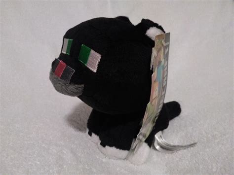 Minecraft Tuxedo Cat Plush Toy 7" Official Licensed Jinx Brand New with ...