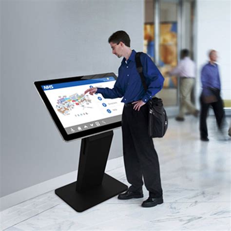 Freestanding Multi Touch Screen Kiosk - Store Fittings Direct