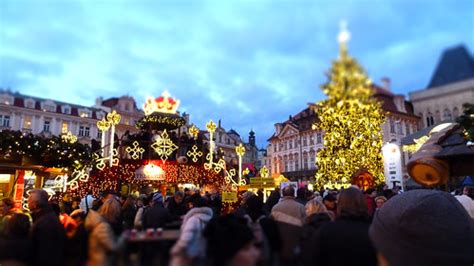 Prague Wenceslas Square Christmas Market Tiltshift | Flickr