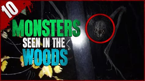 10 Monsters Seen in the Woods - Darkness Prevails - YouTube