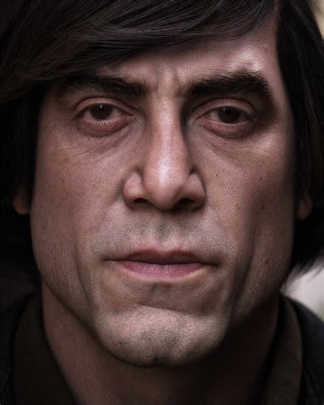 Javier Bardem - Anton Chigurh in No Country for Old Men - ZBrushCentral