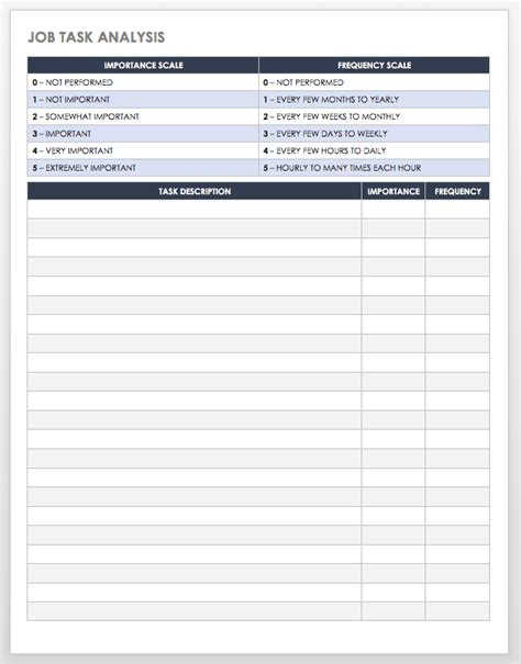 Daily Work Tasks Template | TUTORE.ORG - Master of Documents