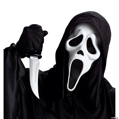 Ghost Face with Knife - CostumePub.com