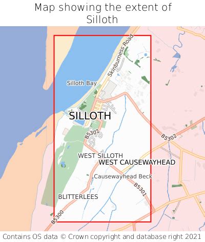 Where is Silloth? Silloth on a map