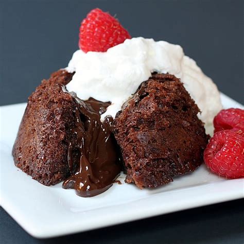 Microwave Brownie Lava Cakes | Recipe | Lava cakes, Desserts, Lava cake ...