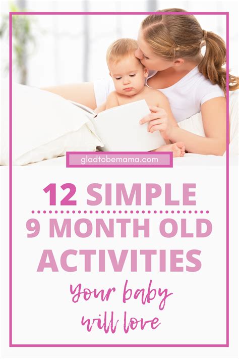 12 Learning Activities For Your 9 Month Old Baby | Newborn activities ...