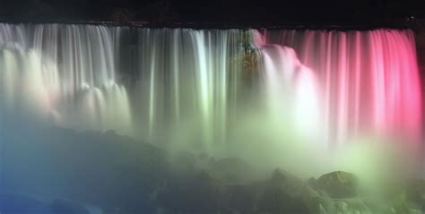 Niagara Falls Illumination | Clifton Hill Niagara Falls, Canada