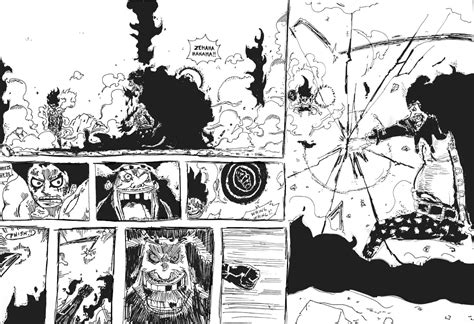 Luffy vs Blackbeard Full Panel : r/OnePiece