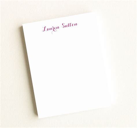 Personalized Notepad Personalized Note Pads Personalized - Etsy