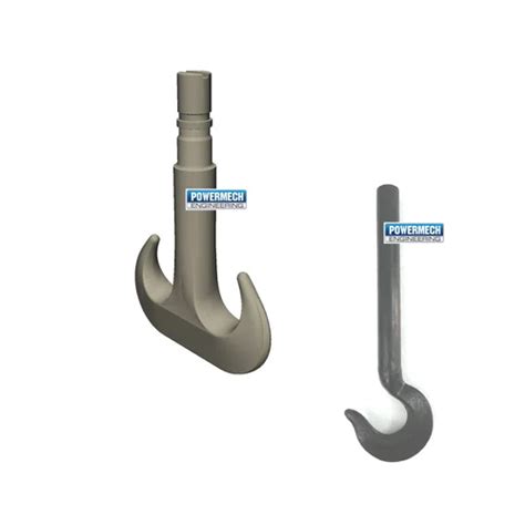 Silver Crane Lifting Hooks at Best Price in Chennai | Powermech Engineering