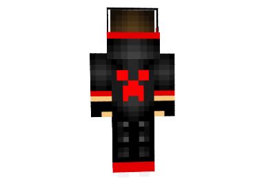 Cool Red Gamer Skin - Minecraft 1.14.3