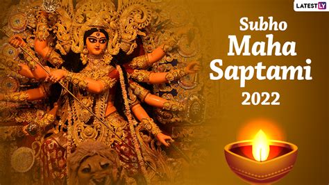 Subho Maha Saptami 2022 Images & HD Wallpapers for Free Download Online ...