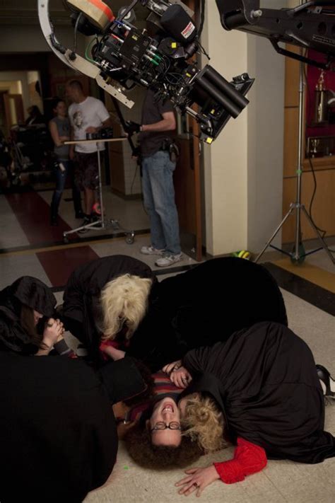 Behind the scenes - Glee Photo (12878063) - Fanpop