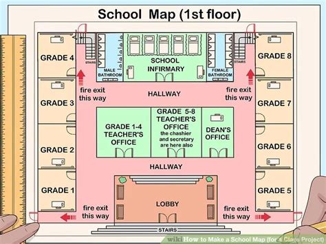 Elementary School Building Map