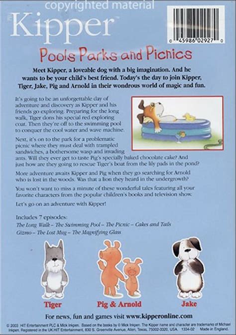 Kipper: Pools, Parks & Picnics (DVD 2003) | DVD Empire