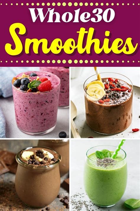 15 Best Whole30 Smoothies (Paleo + Vegan) - Insanely Good