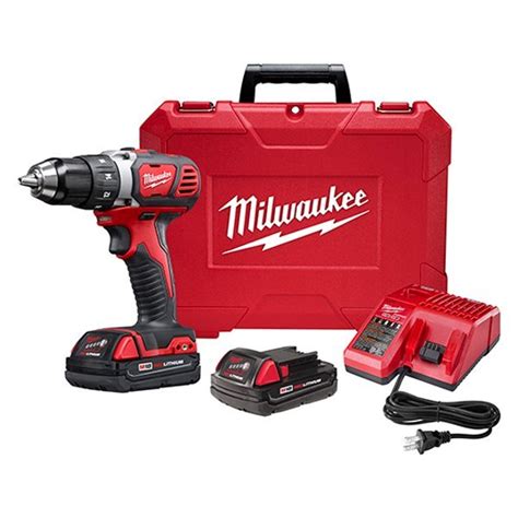 Milwaukee® - M18™ Cordless 18 V Variable Speed Mid-Handle Drill/Driver ...