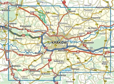 Mapa Turystyczna Krakowa | Kraków Mapa