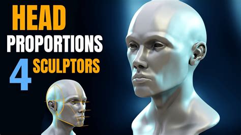 Head Proportions 4 Sculpting - Detailed Follow Along Tutorial - Learn ...