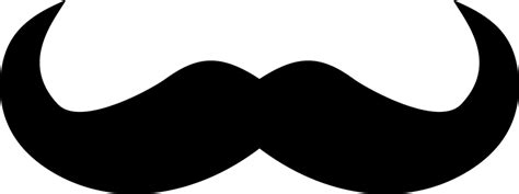 LARGE BLACK MUSTACHE - ClipArt Best