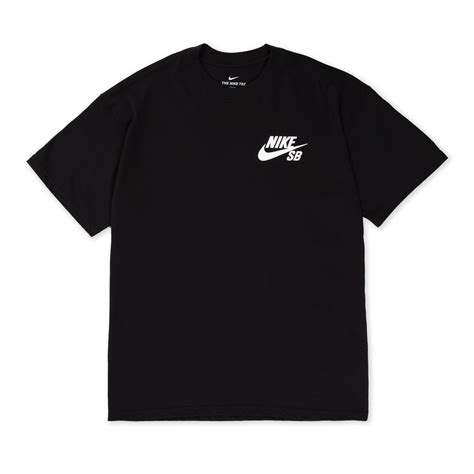 Nike SB Logo T-Shirt (Black/White) - DC7817-010 - Consortium