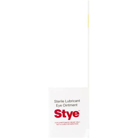 Stye Eye Ointment, Sterile Lubricant (0.125 oz) from Walmart - Instacart