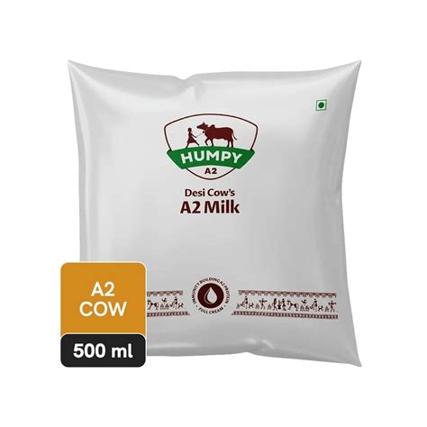 Humpy Farms A2 Fresh Milk Price - Buy Online at ₹49 in India