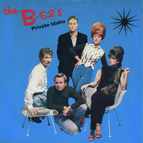 The B-52's, Private Idaho, 1980 | Music album cover, Music album covers ...