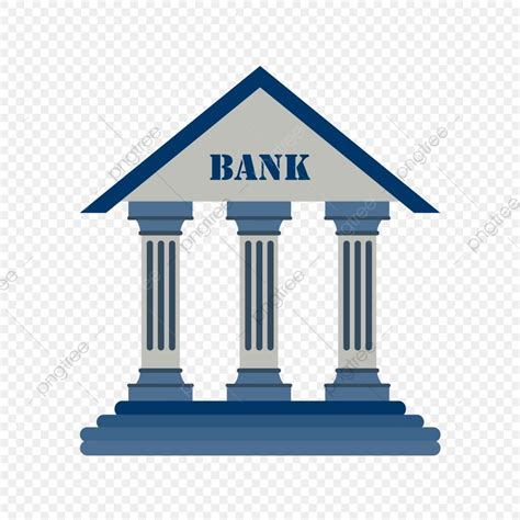 Bank Icon Clipart PNG Images, Vector Bank Icon, Bank Icons, Bank ...