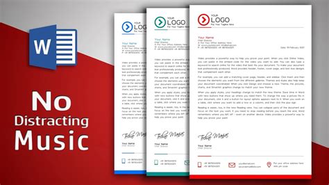 Microsoft word templates letterhead - pasarobo