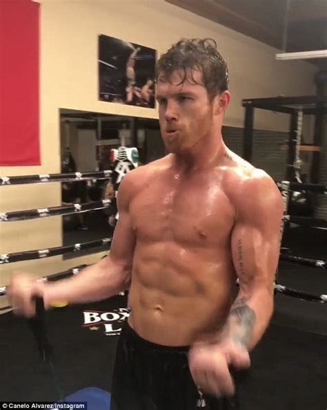 Canelo shows off incredible physique ahead of Gennady Golovkin rematch ...