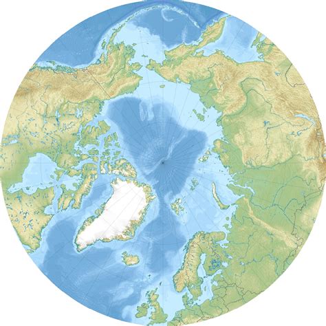 Detailed Arctic Ocean map. Arctic Ocean detailed map | Vidiani.com ...