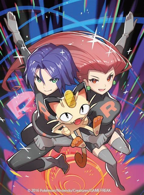 pokechars: Team Rocket Trio artwork from the XY-era Promo Card ...