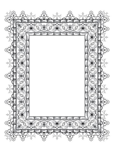 Mandala frame persian iranian arabic turkish islamic hindi indian ...