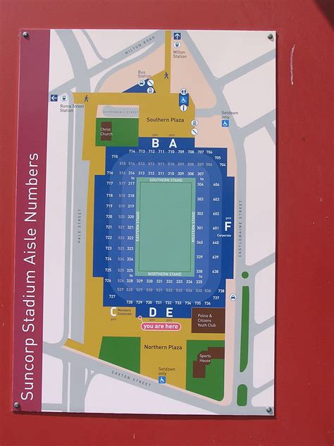 Suncorp Stadium Seating - delantalesybanderines