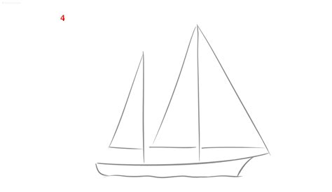 Simple Boat Drawing