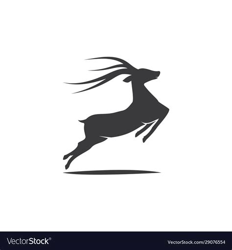 Deer logo Royalty Free Vector Image - VectorStock