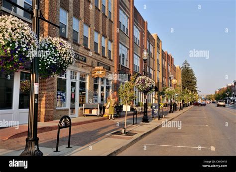 Carmel, Indiana, Arts and Design District Stock Photo - Alamy