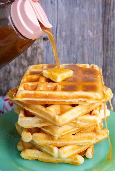 Classic Waffle Recipe - The Kitchen Magpie