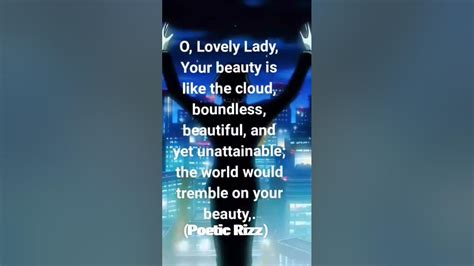 Poetic Rizz #rizz #poem - YouTube