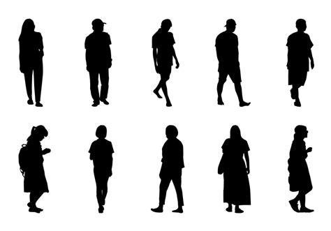 Shadow People Vector Art, Icons, and Graphics for Free Download